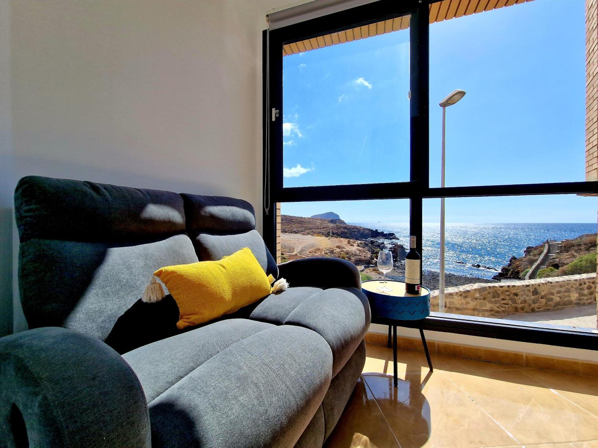 Las Rocas By The Ocean, Wifi And Sea View Los Abrigos Eksteriør billede